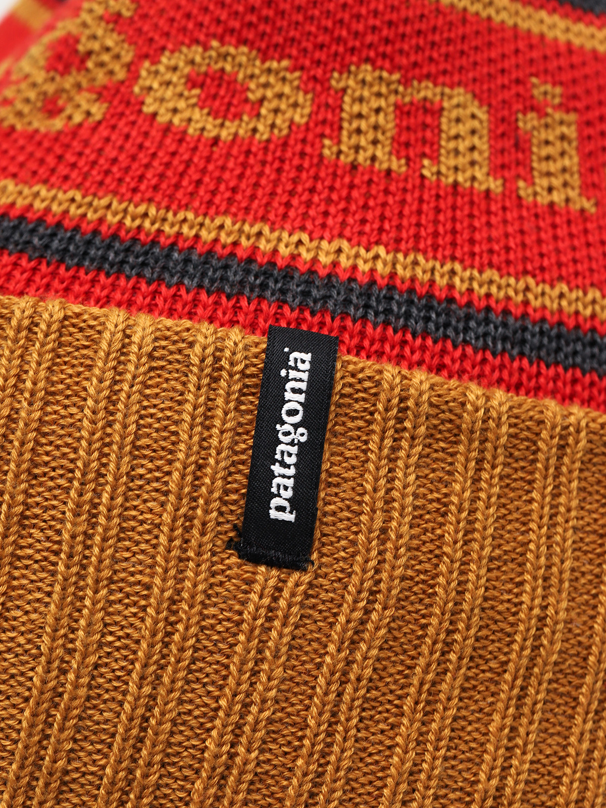 Čiapka Patagonia Powder Town Beanie (park stripe/hammonds gold)