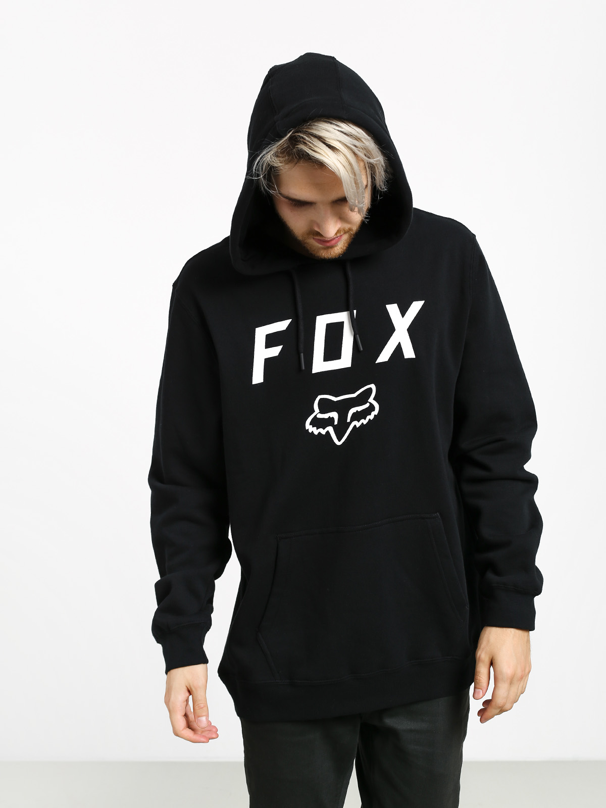Mikina s kapucňou Fox Legacy Moth HD (blk)