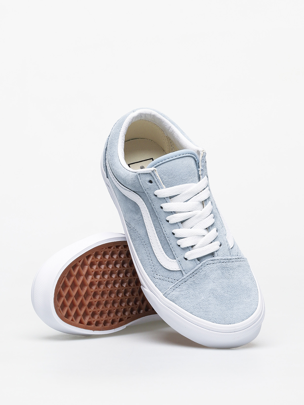 Topánky Vans Old Skool (pig suede/blue fog/true white)