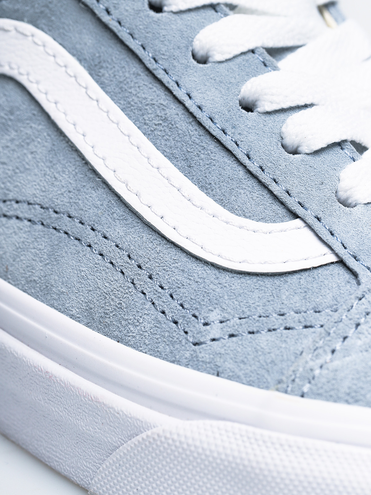 Topánky Vans Old Skool (pig suede/blue fog/true white)