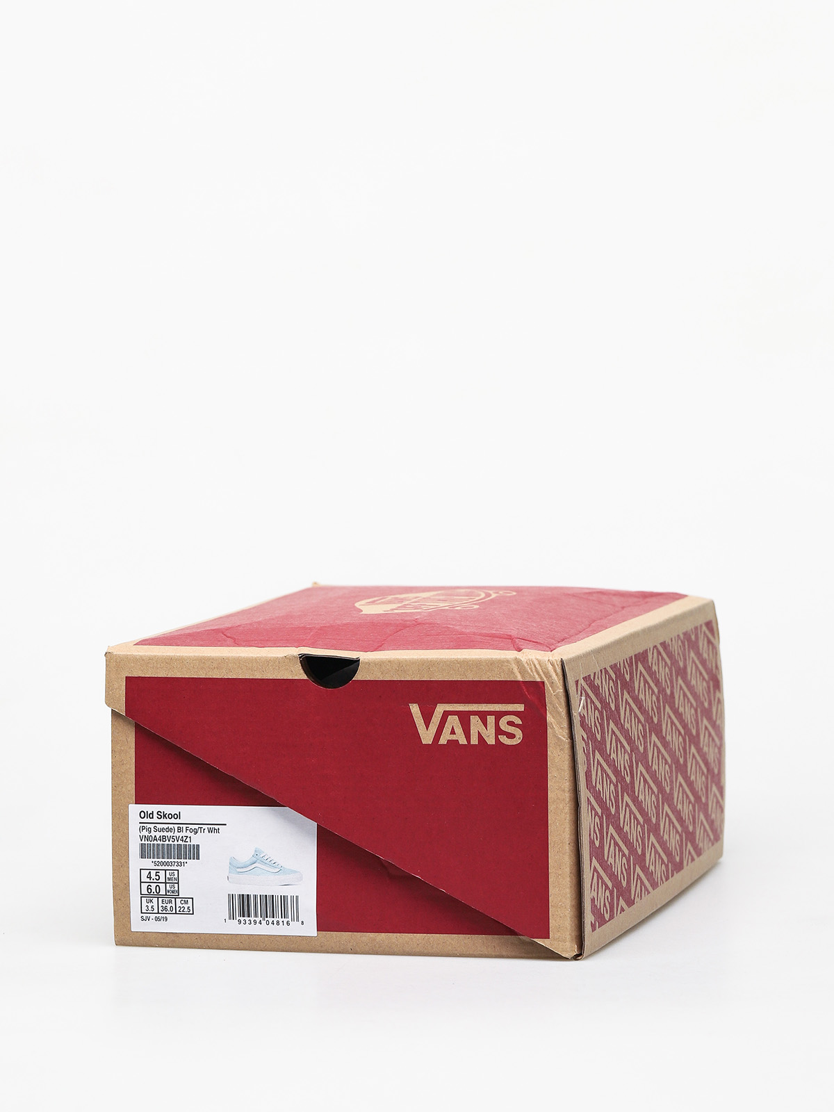 Topánky Vans Old Skool (pig suede/blue fog/true white)