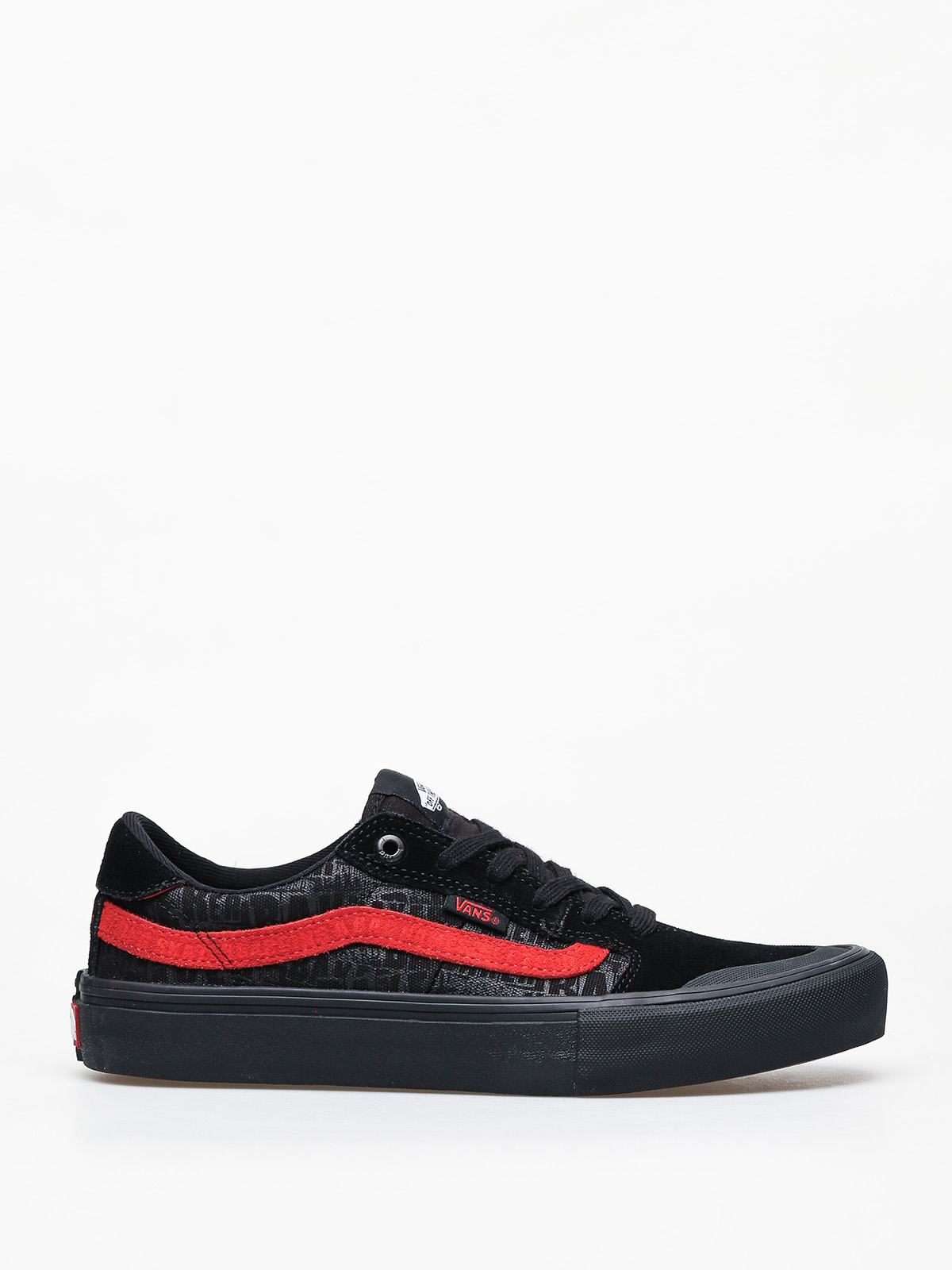 Topánky Vans Style 112 Pro (black/black/red)