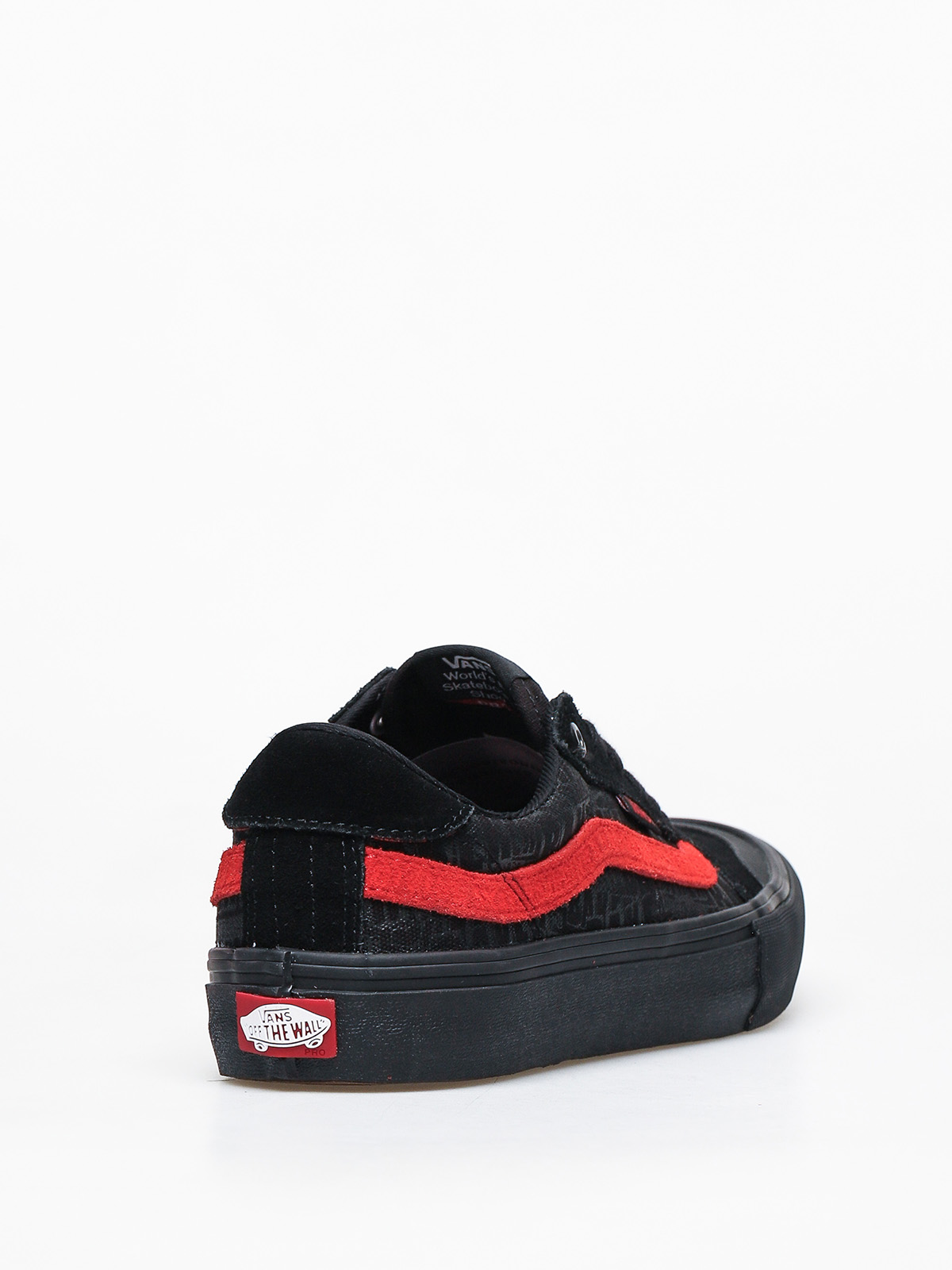 Topánky Vans Style 112 Pro (black/black/red)