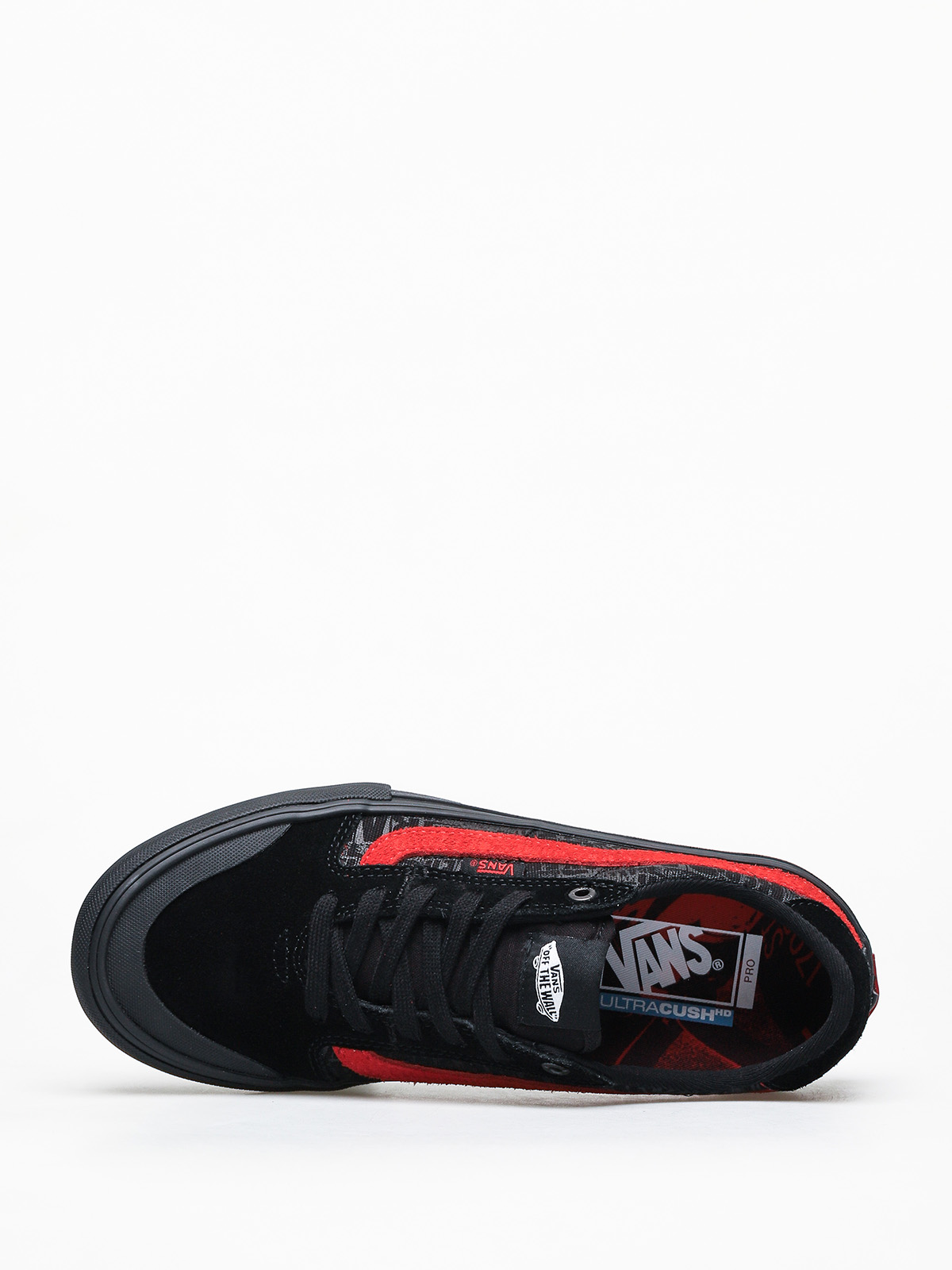 Topánky Vans Style 112 Pro (black/black/red)