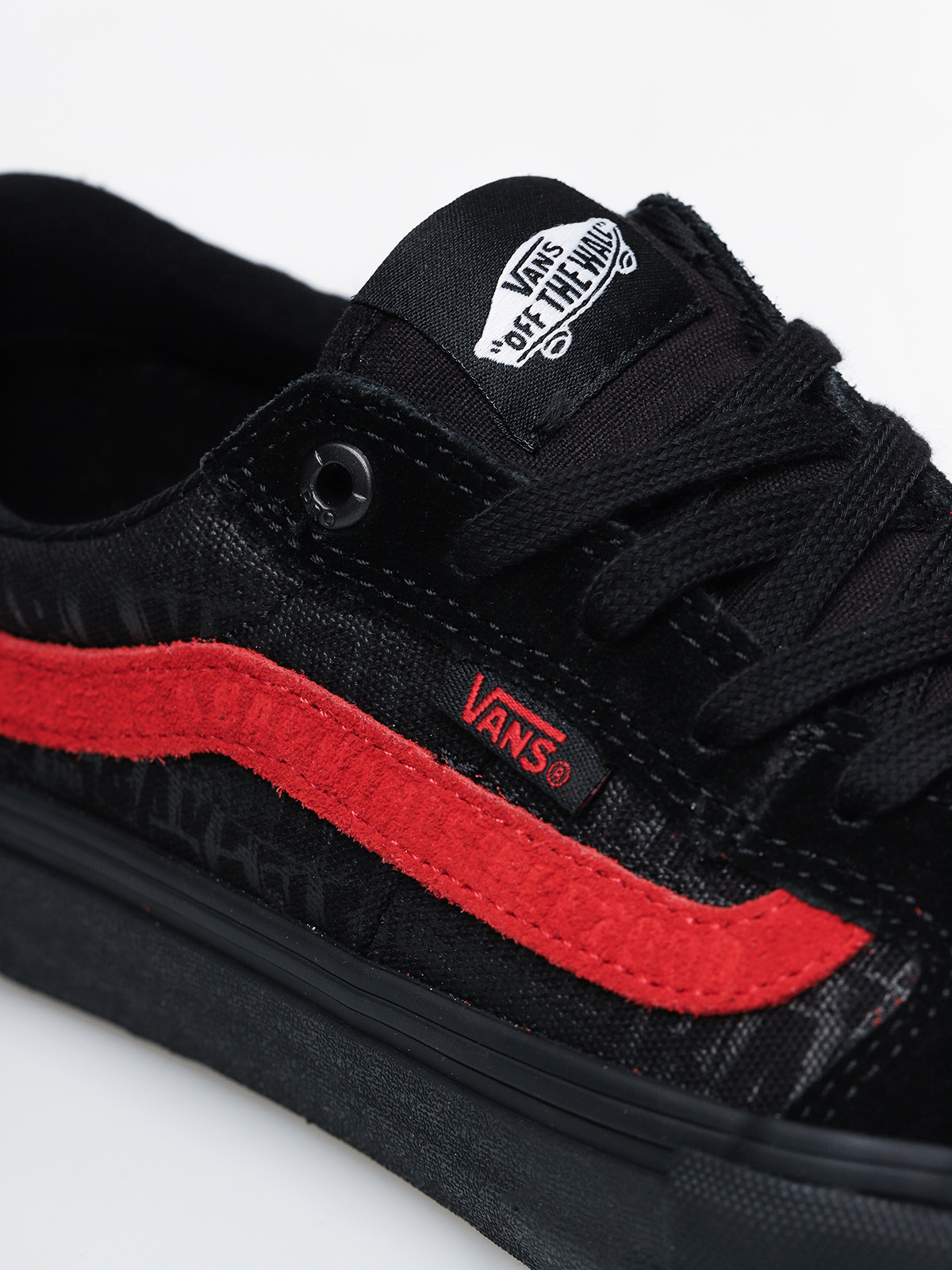 Topánky Vans Style 112 Pro (black/black/red)