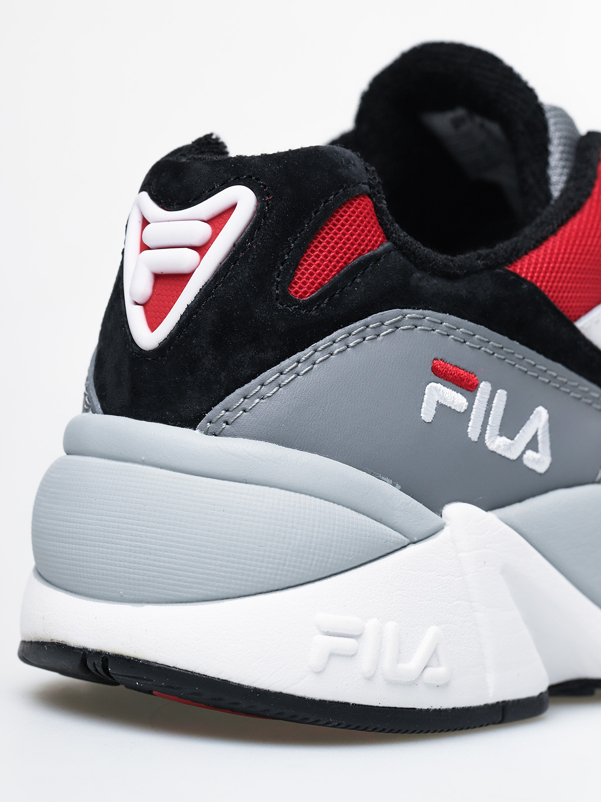 Topánky Fila V94M Low (black/white/fila red)