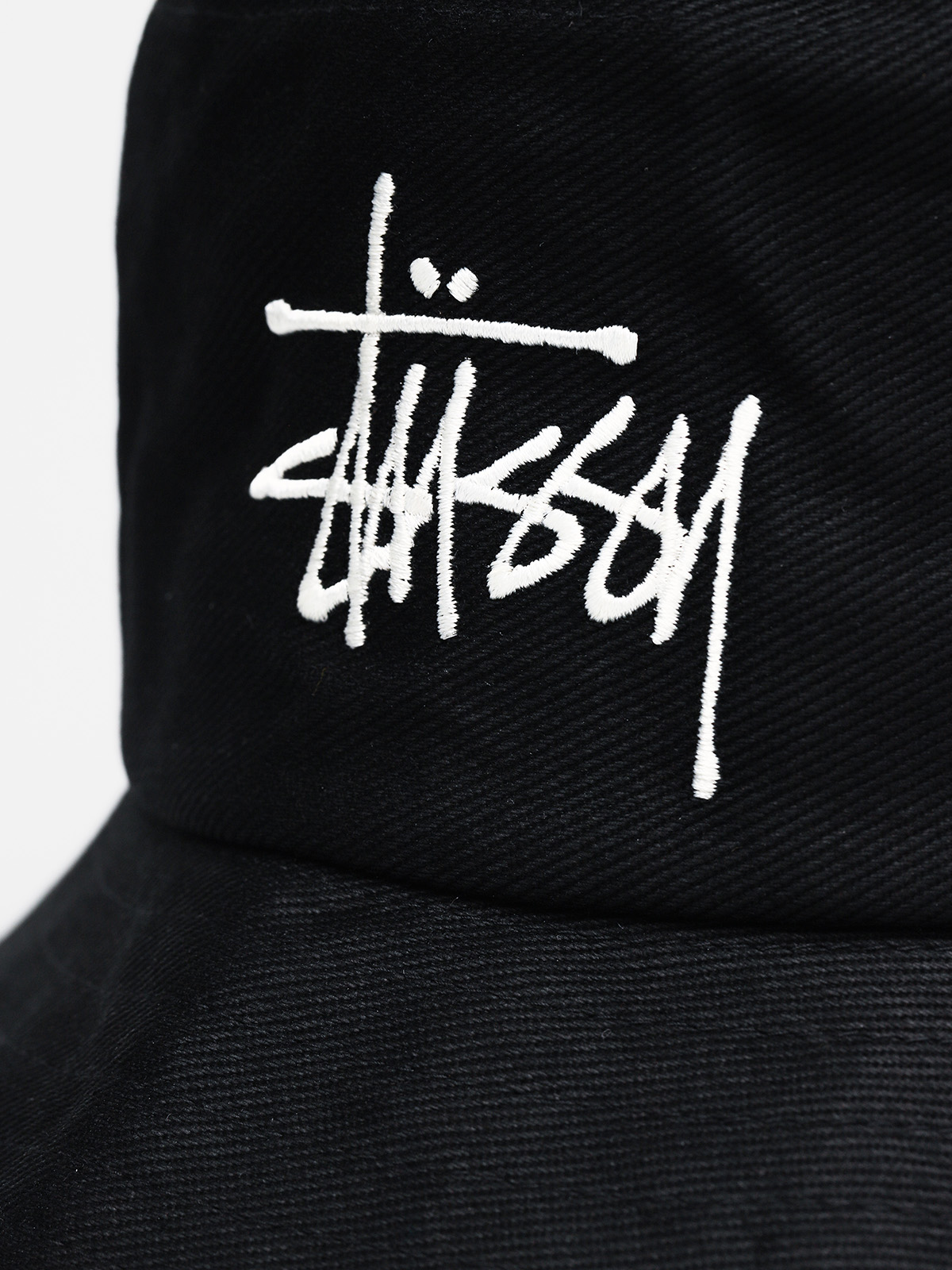 Klobúk Stussy Big Logo Bucket (black)