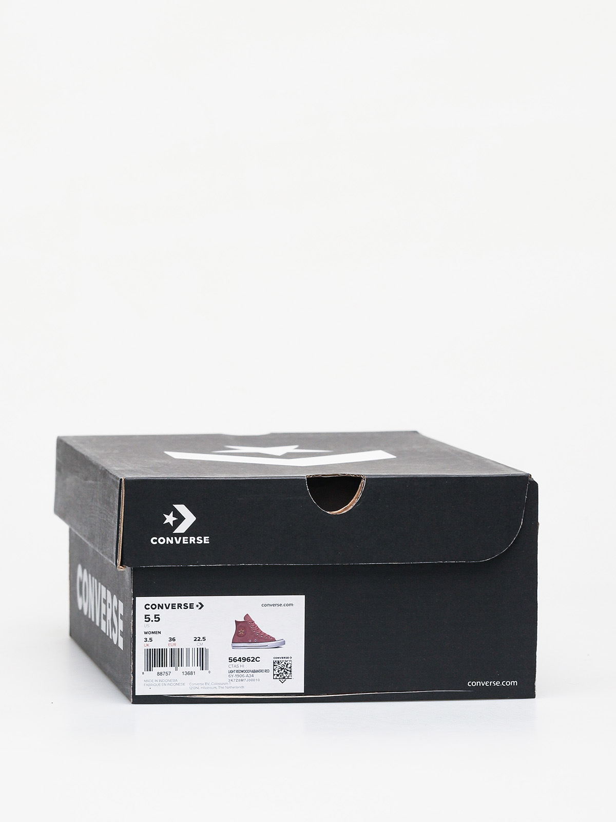 Tenisky Converse Chuck Taylor All Star Hi Retrograde Wmn (light redwood/habanero red)