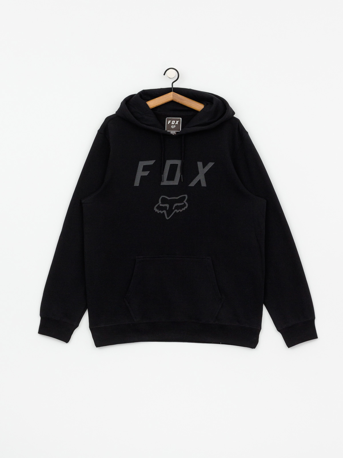 Mikina s kapucňou Fox Legacy Moth HD (blk/blk)