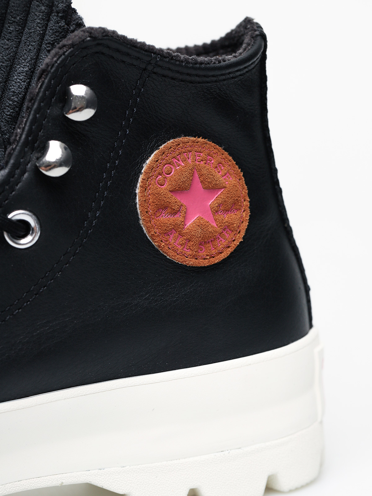 Topánky Converse Chuck Taylor All Star Hi Lugged Winter Wmn (black/mod pink)