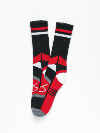 Ponožky eS Asi Tech (black/red)