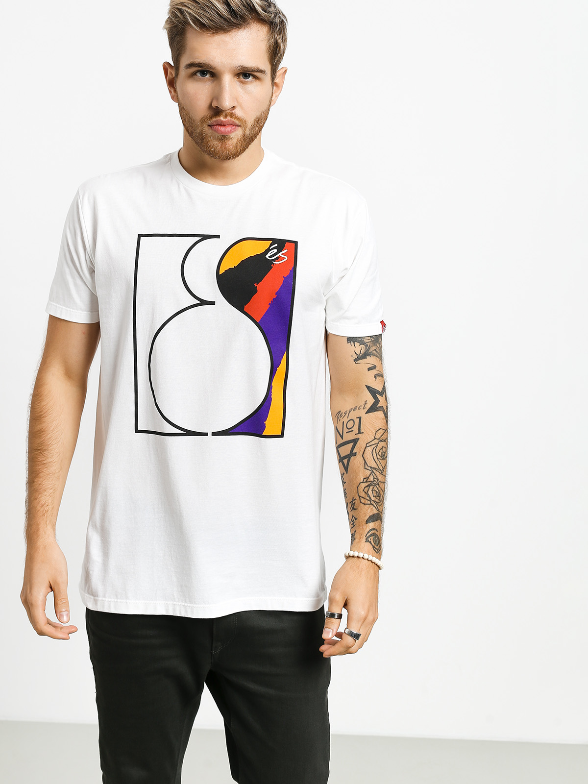 Tričko eS Prima Symbol (white)