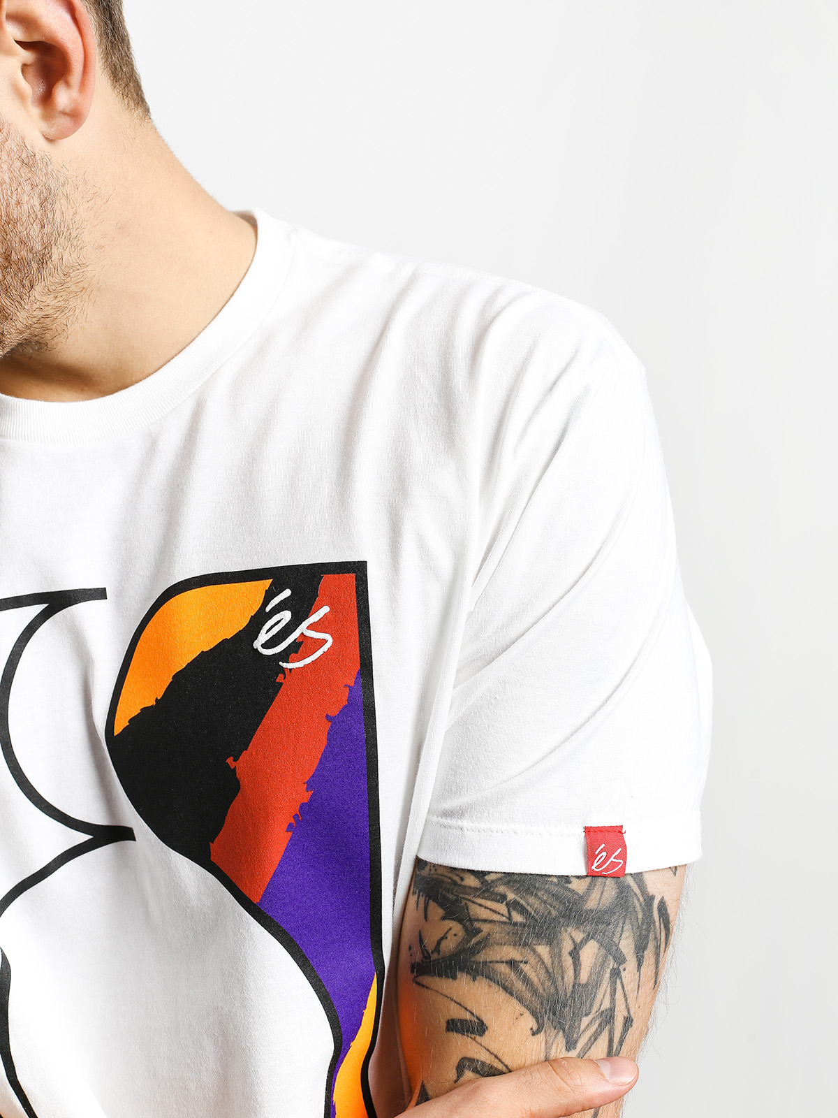 Tričko eS Prima Symbol (white)