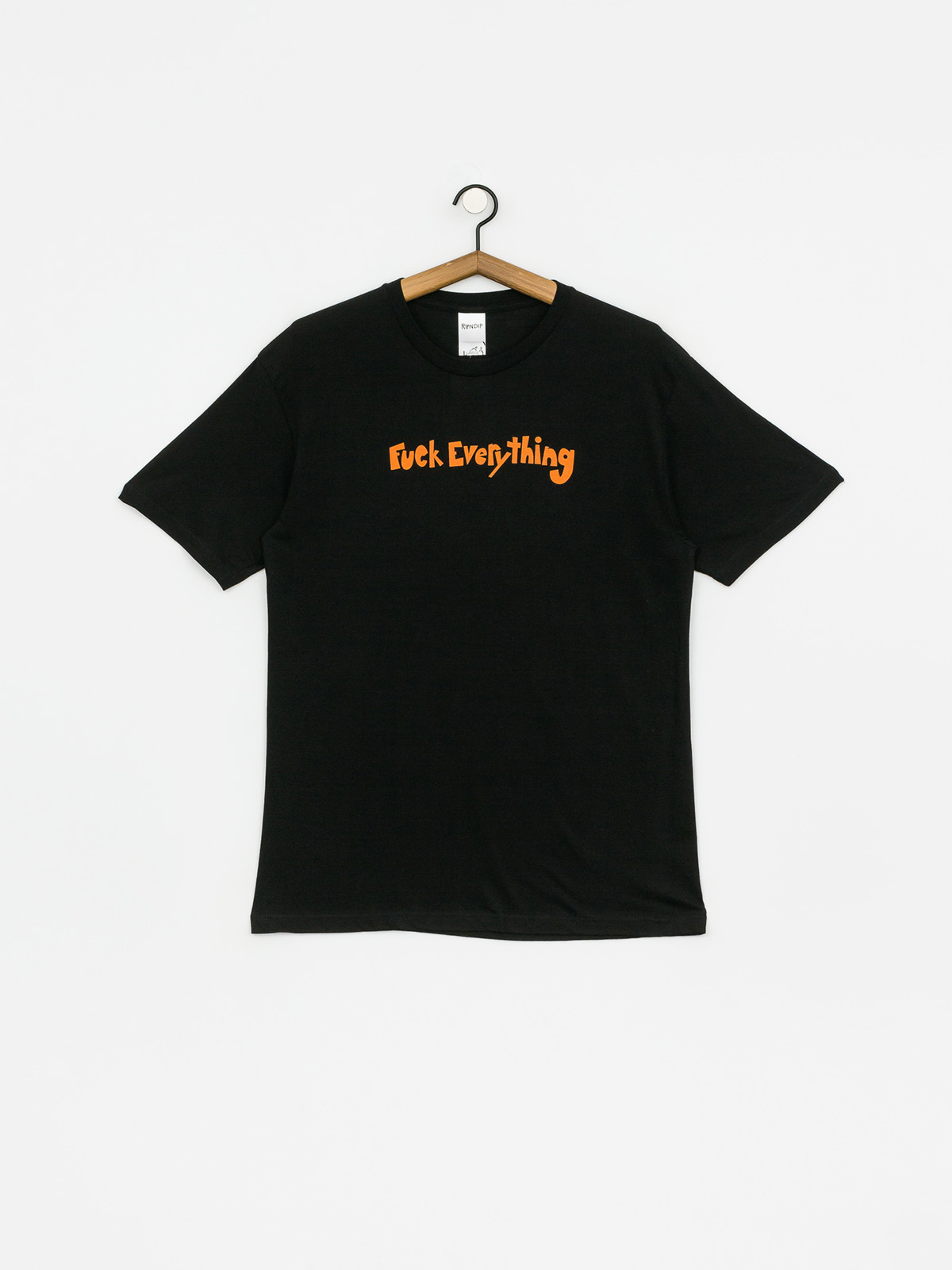 Tričko RipNDip Fuck Everything - čierna (black)