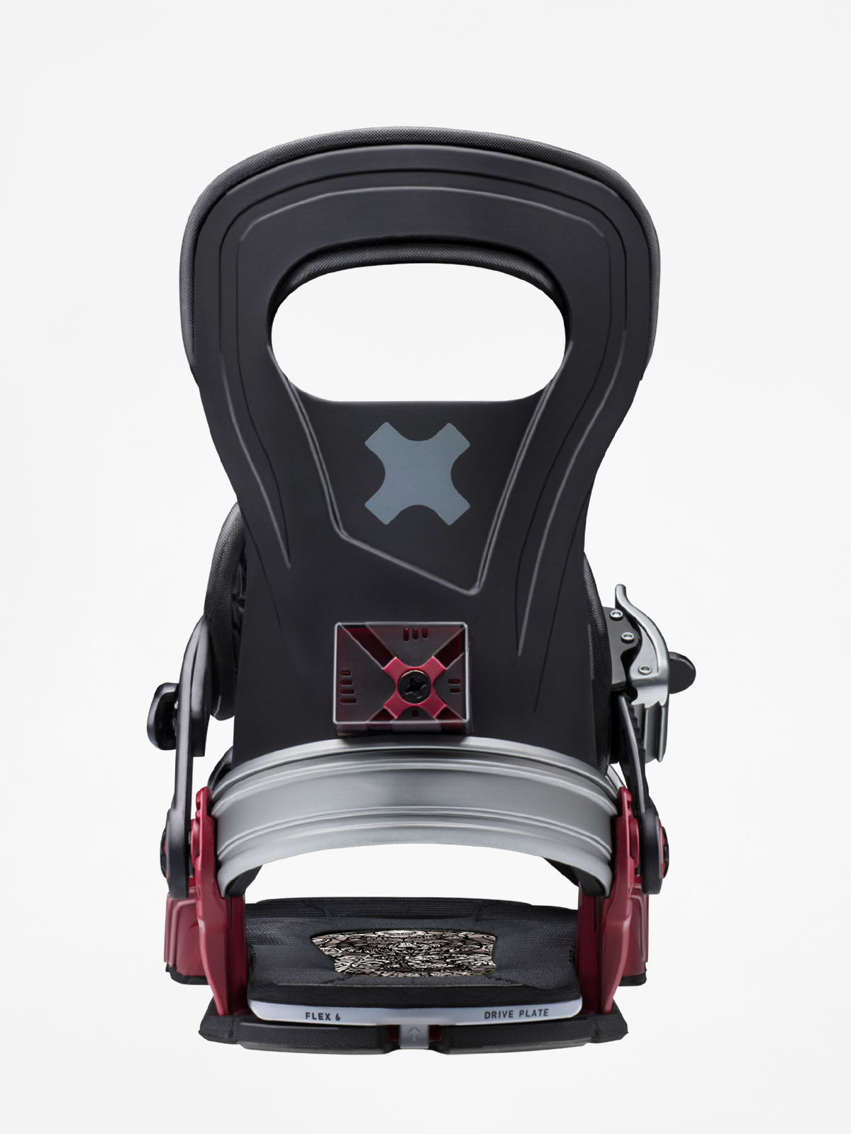 Pánske Snowboardové viazanie Bent Metal Transfer (red)