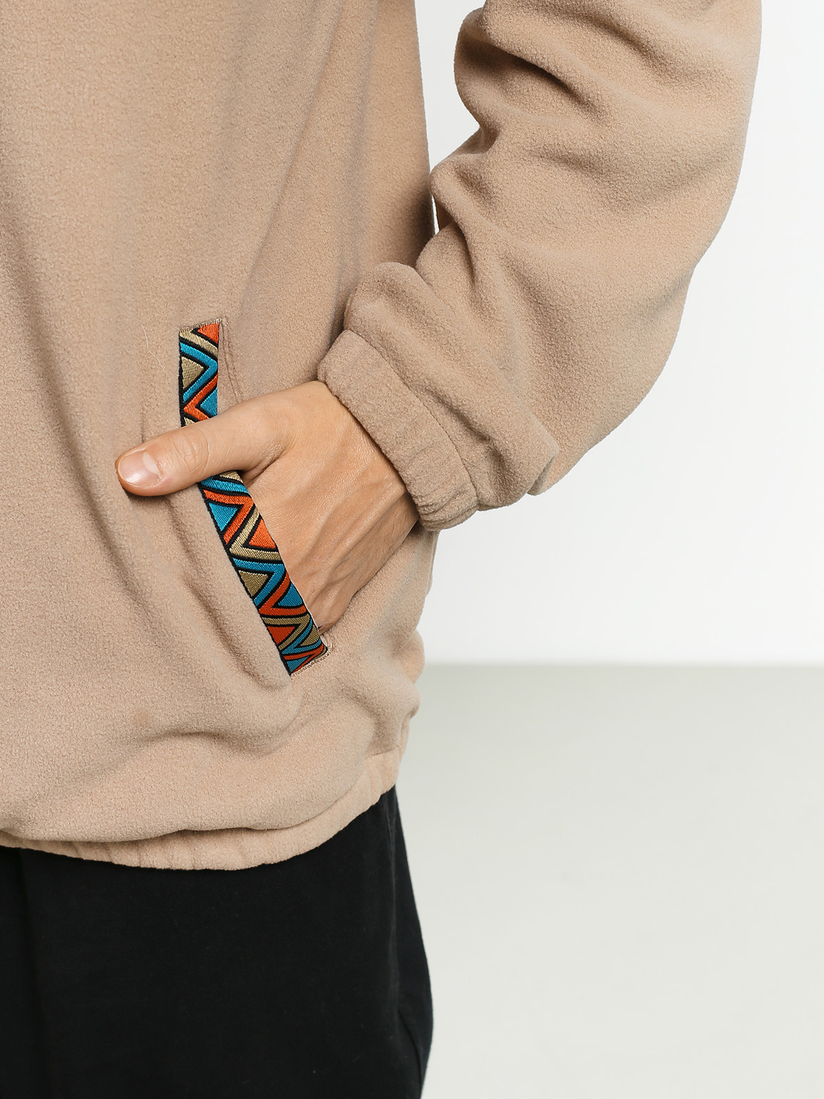 Pánsky Flísová mikina Iriedaily Monte Noe Troyer (hunter)