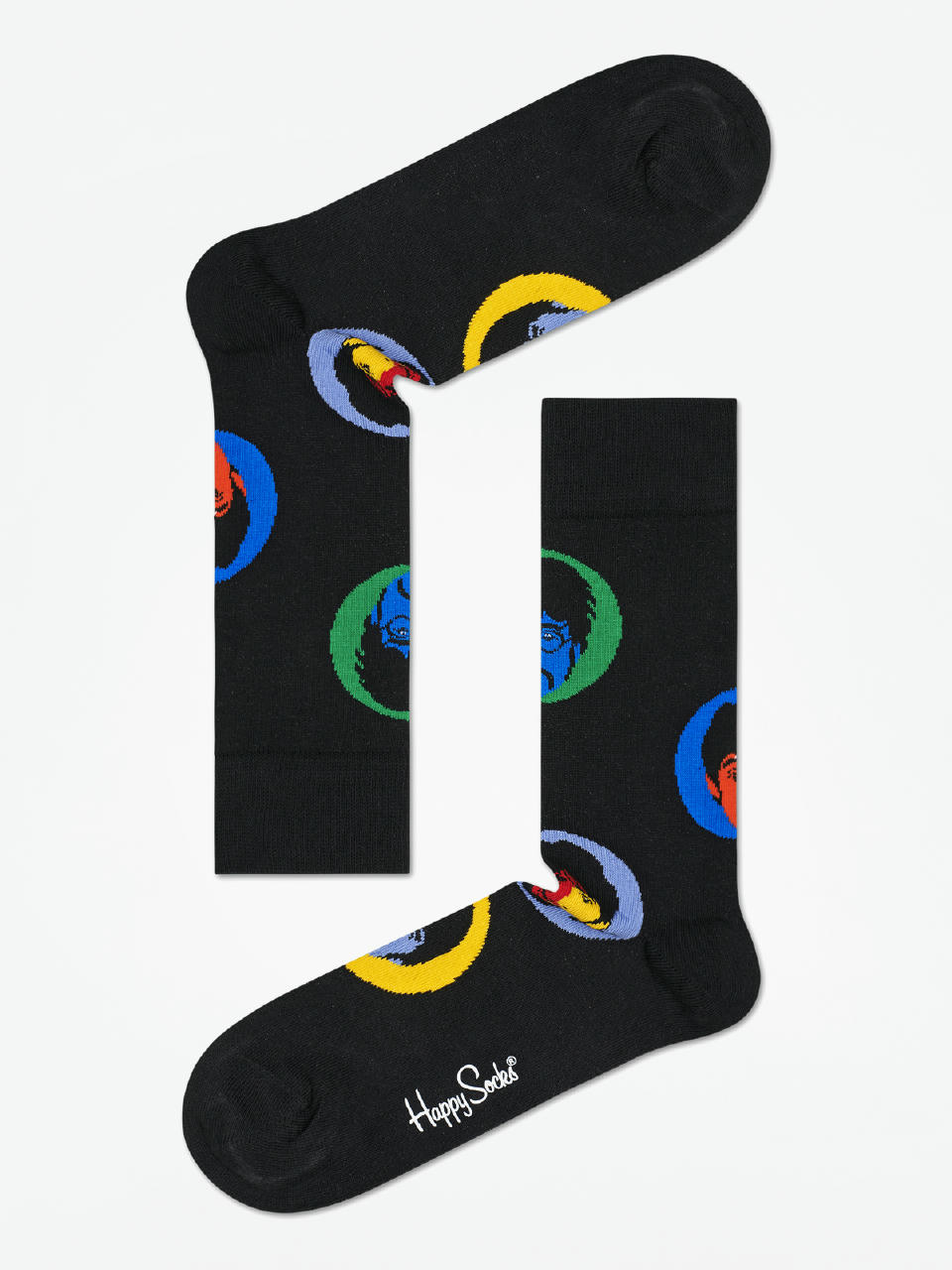 Ponožky Happy Socks The Beatles (black/yellow/blue/green)