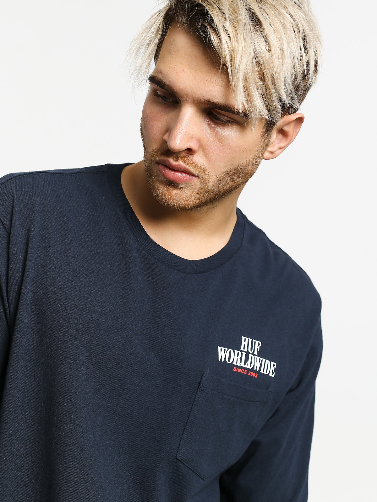 Triko HUF Serif Stack (dark navy)