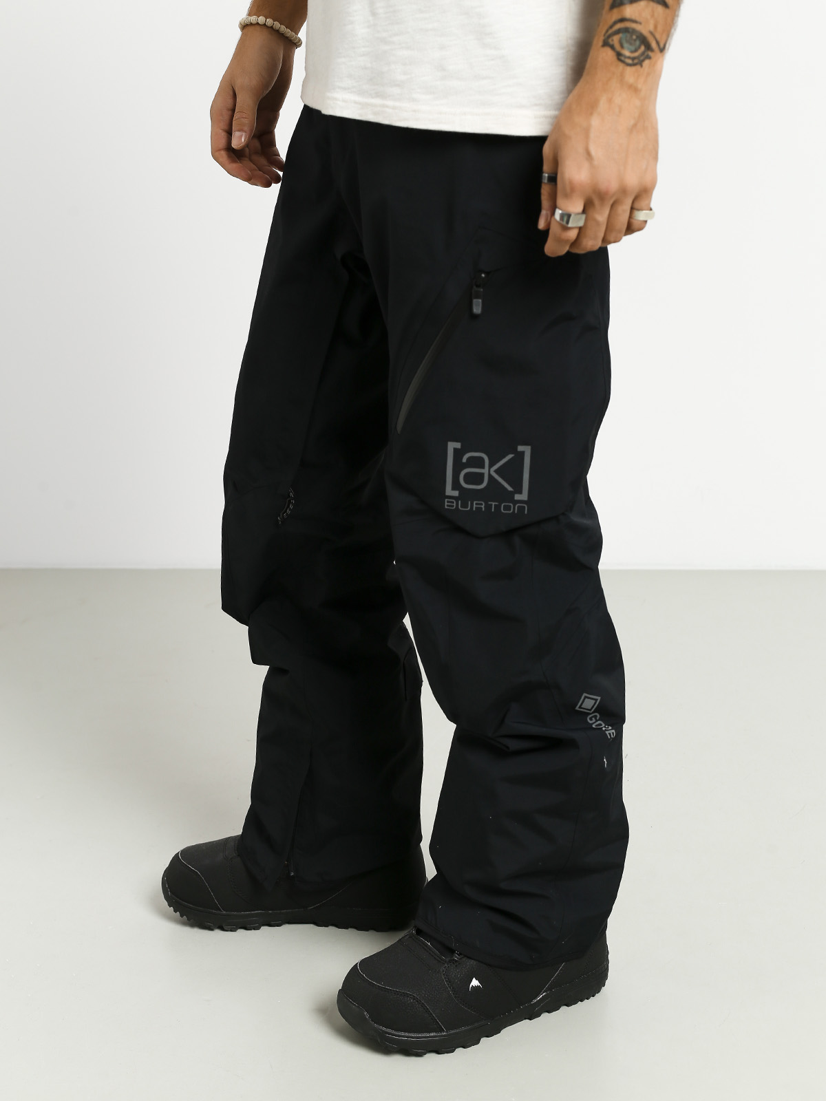 Pánske Snowboardové nohavice Burton Ak Gore Cyclic (true black)