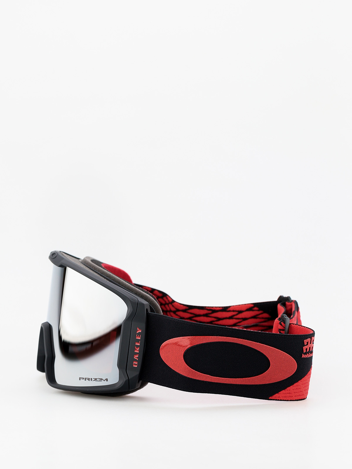 Okuliare na snowboard Oakley Line Miner (harlaut sig shredbot red black/prizm snow black iridium)