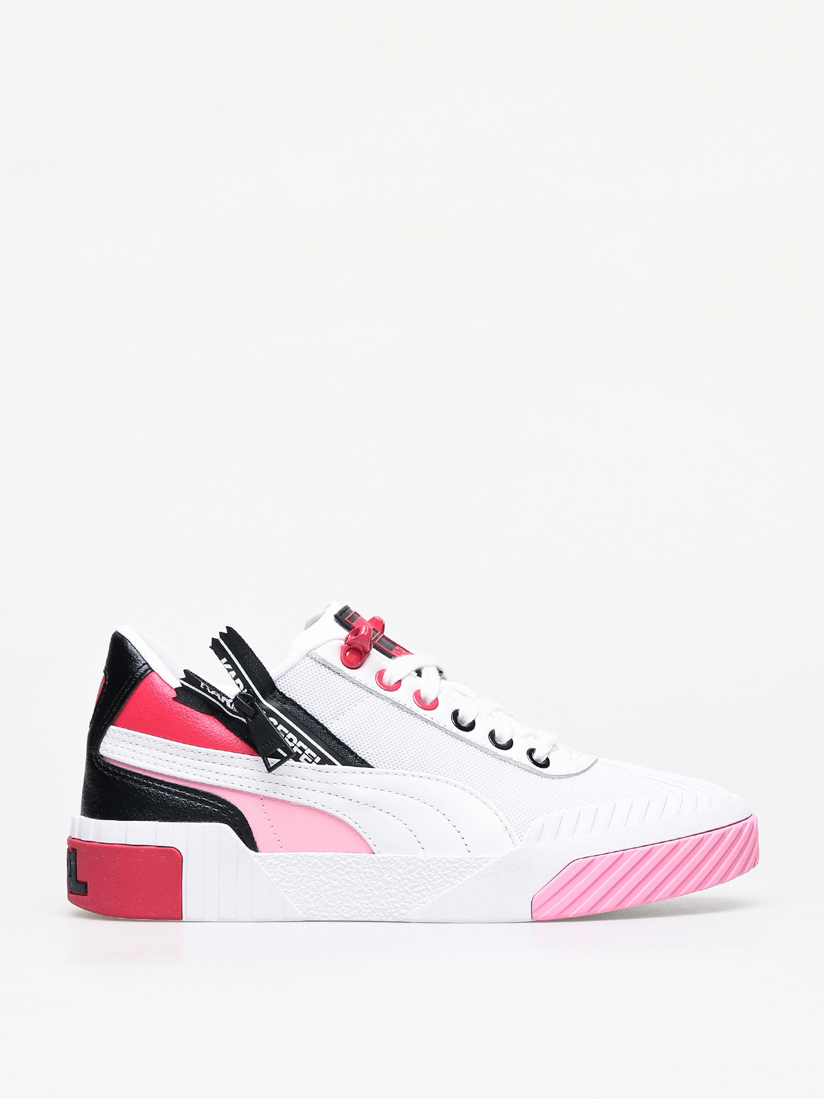 Topánky Puma X Karl Lagerfeld Cali Wmn (puma white/puma white/prism pink)