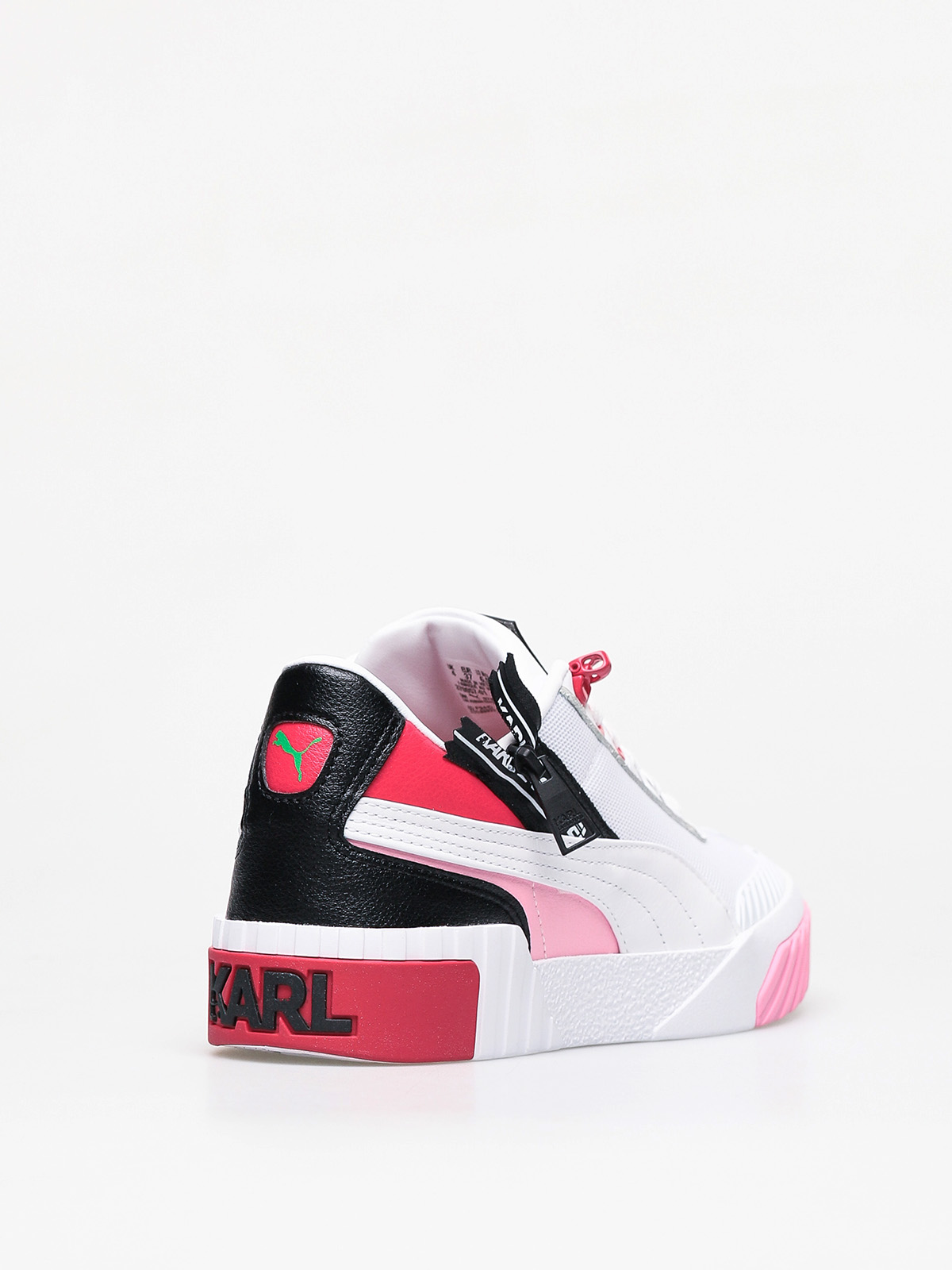 Topánky Puma X Karl Lagerfeld Cali Wmn (puma white/puma white/prism pink)