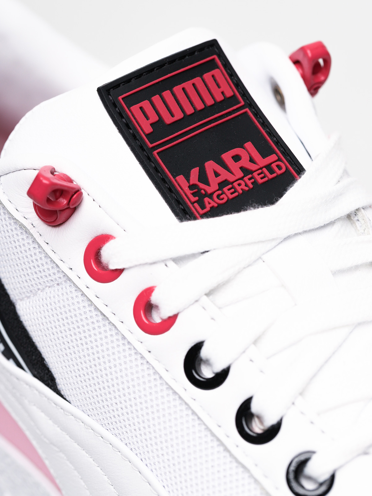 Topánky Puma X Karl Lagerfeld Cali Wmn (puma white/puma white/prism pink)