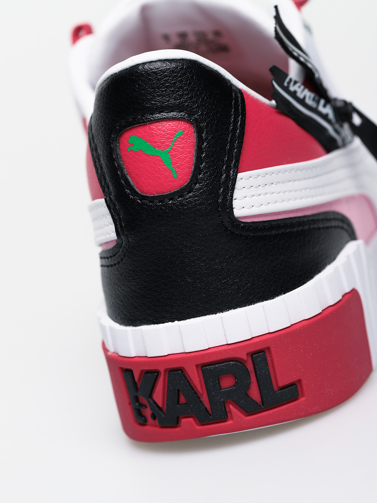 Topánky Puma X Karl Lagerfeld Cali Wmn (puma white/puma white/prism pink)