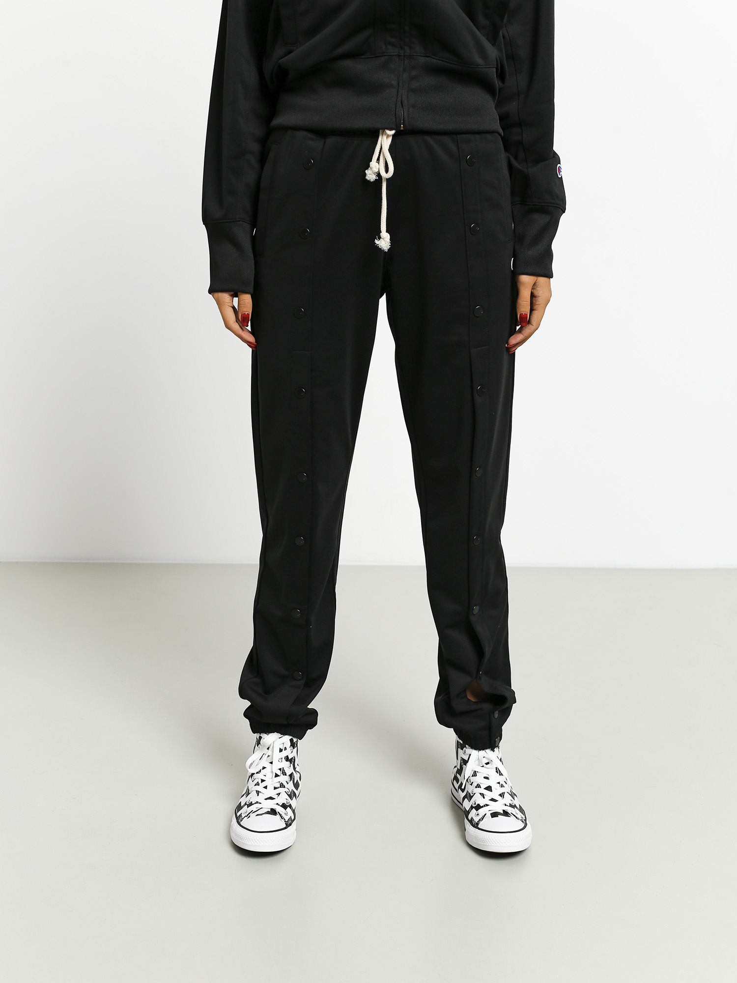 Nohavice Champion Elastic Cuff Wmn (nbk)