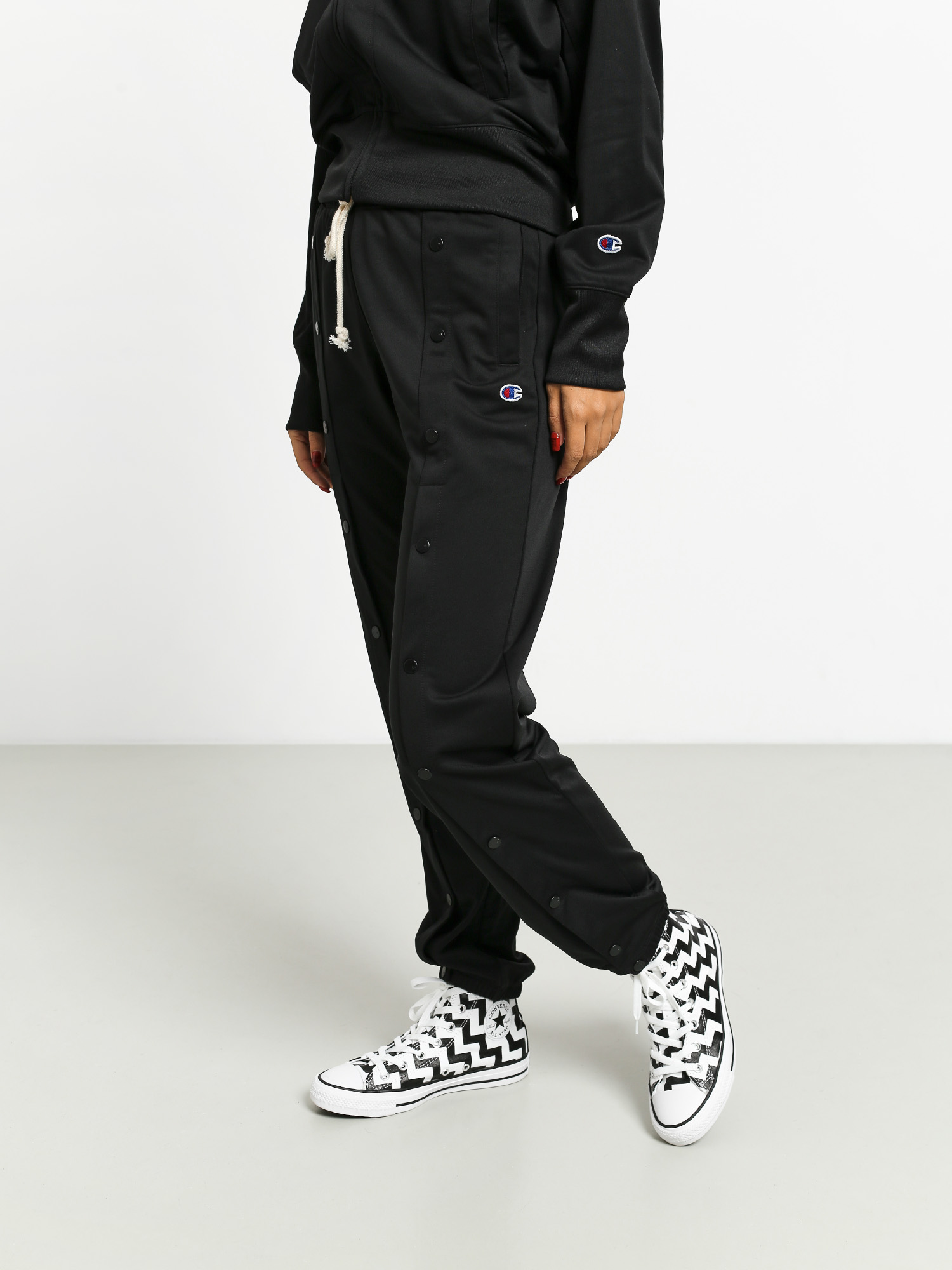 Nohavice Champion Elastic Cuff Wmn (nbk)