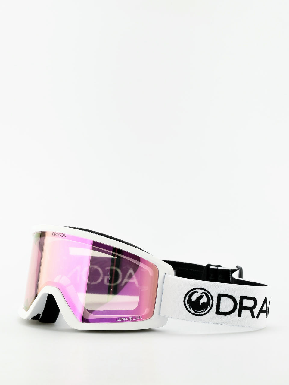 Snowboardové okuliare Dragon DX3 (white/lumalens pink ion)