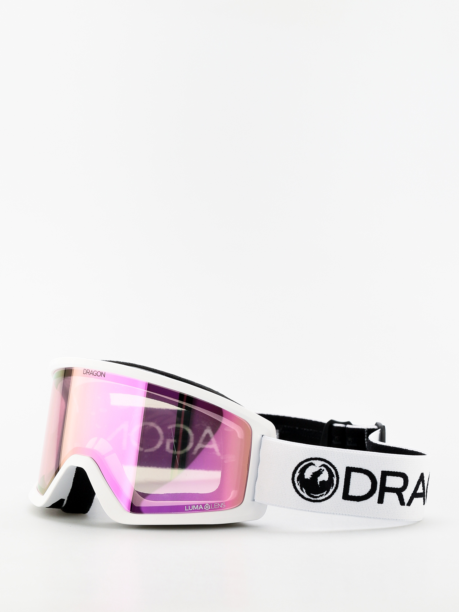 Snowboardové okuliare Dragon DX3 (white/lumalens pink ion)