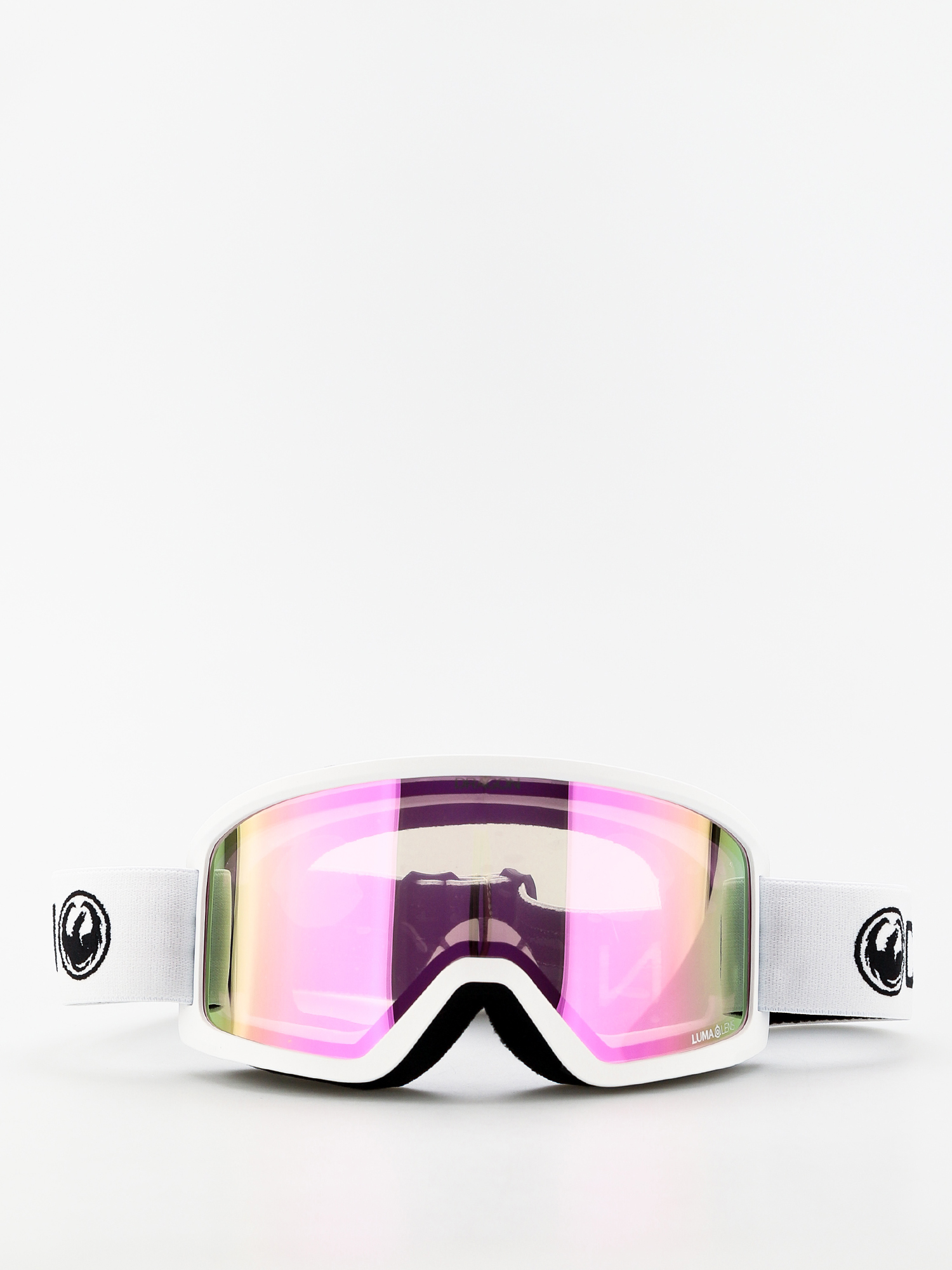 Snowboardové okuliare Dragon DX3 (white/lumalens pink ion)