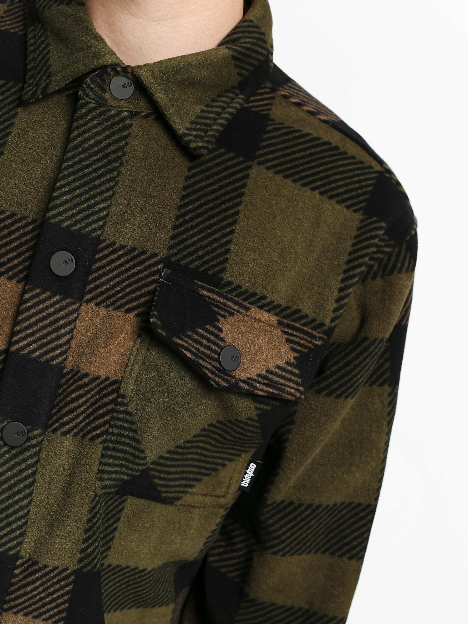 Košeľa ThirtyTwo Rest Stop (army)