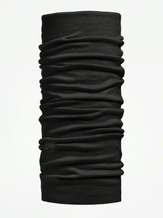 Bandana Buff Lightweight Merino Wool (solid black)