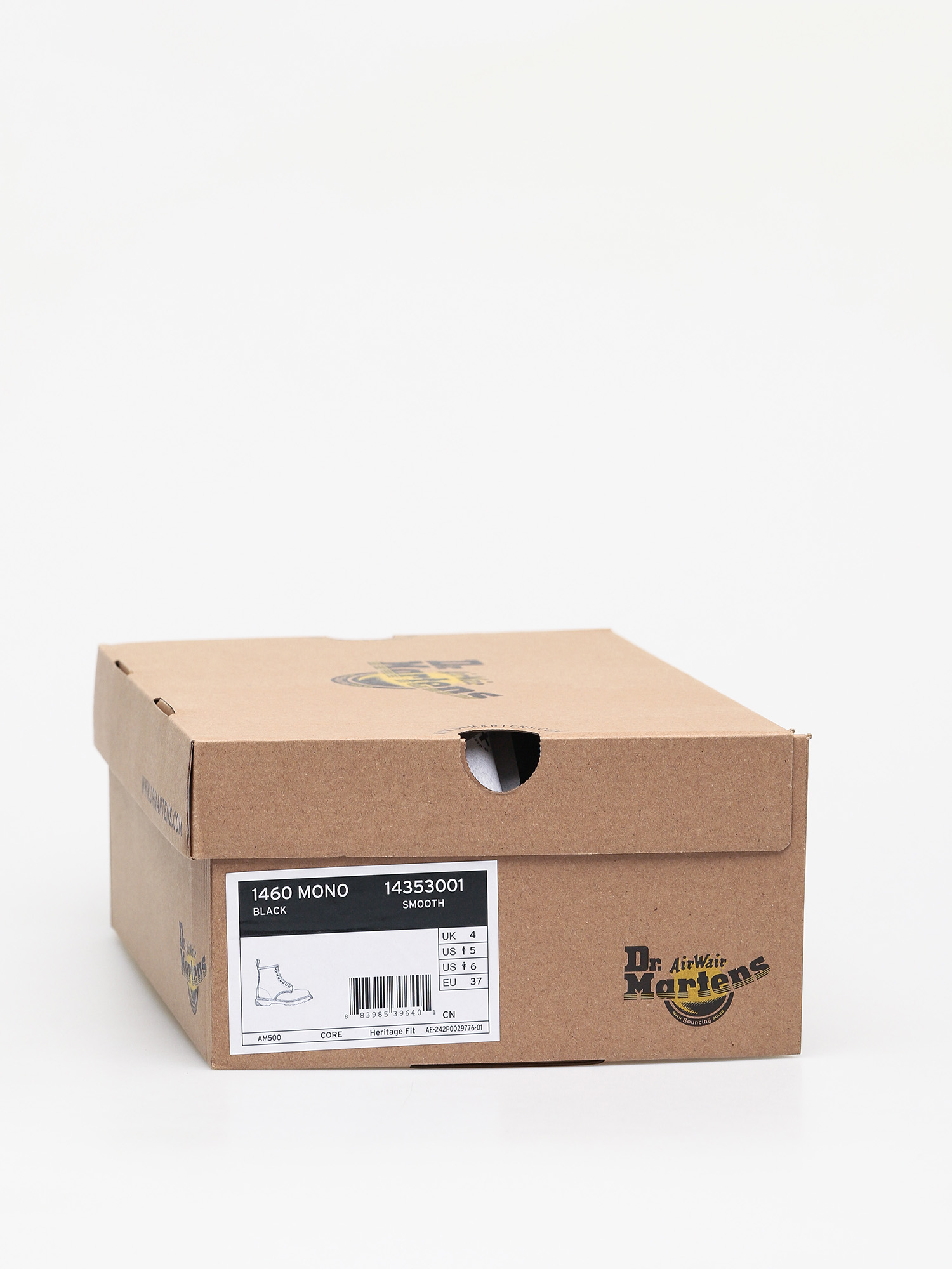 Topánky Dr. Martens 1460 Mono (black smooth)