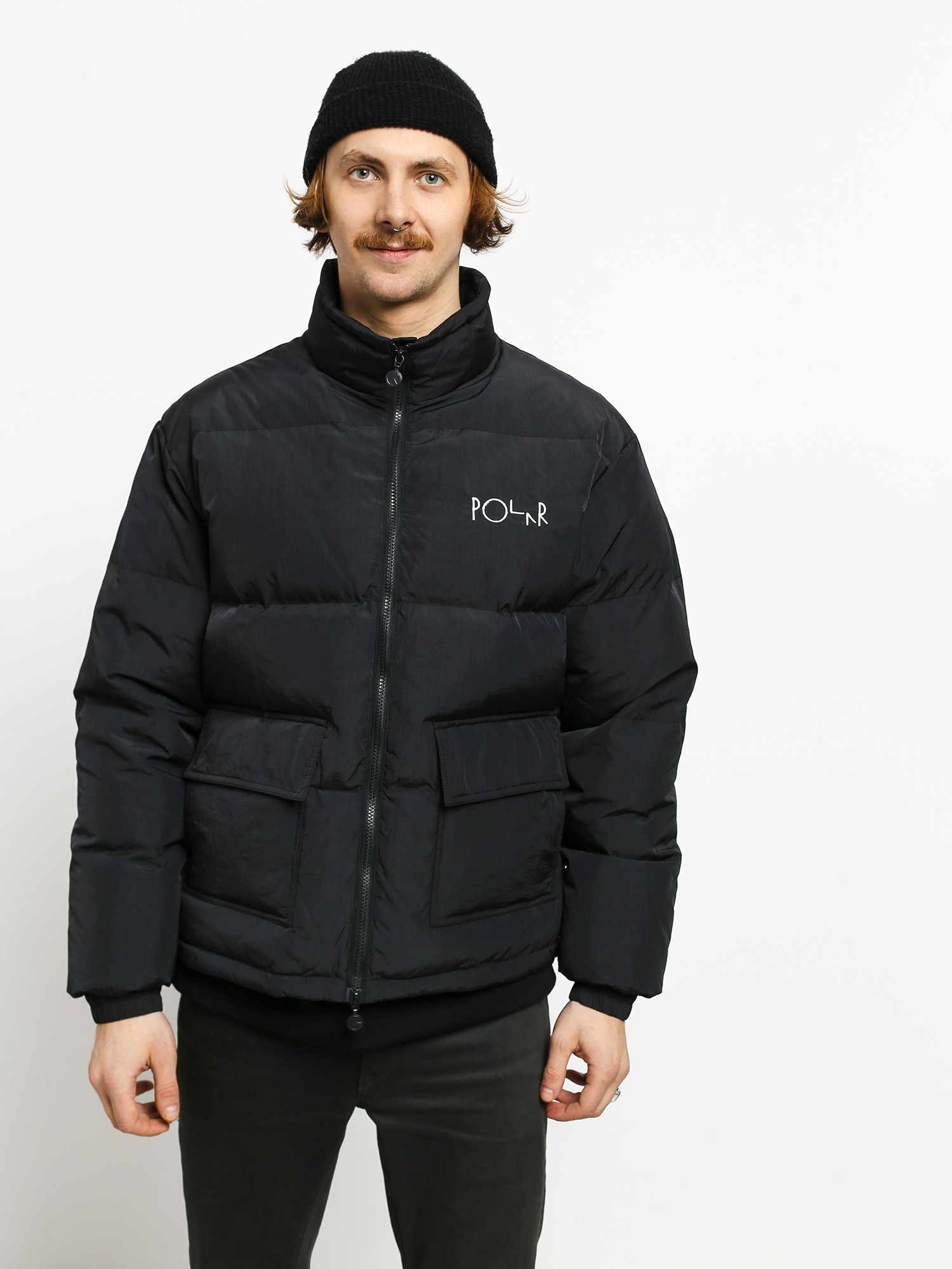 Bunda Polar Skate Pocket Puffer (black)
