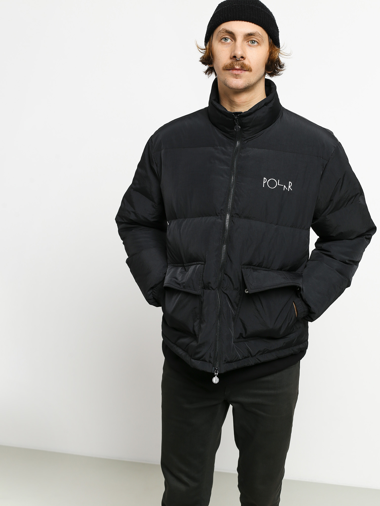 Bunda Polar Skate Pocket Puffer (black)