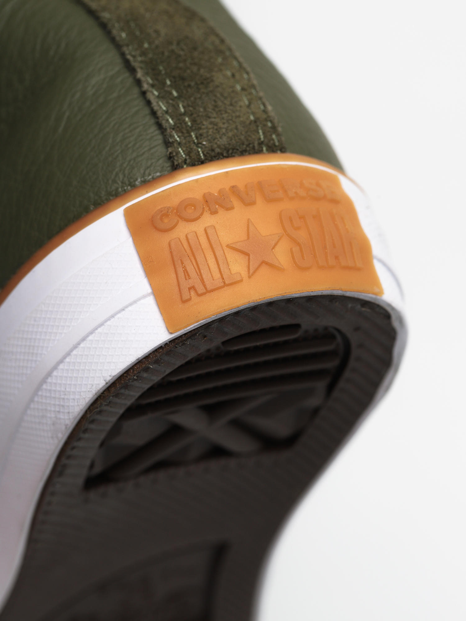 Tenisky Converse Chuck Taylor All Star Hi Faux Leather Wmn (field surplus/white/honey)