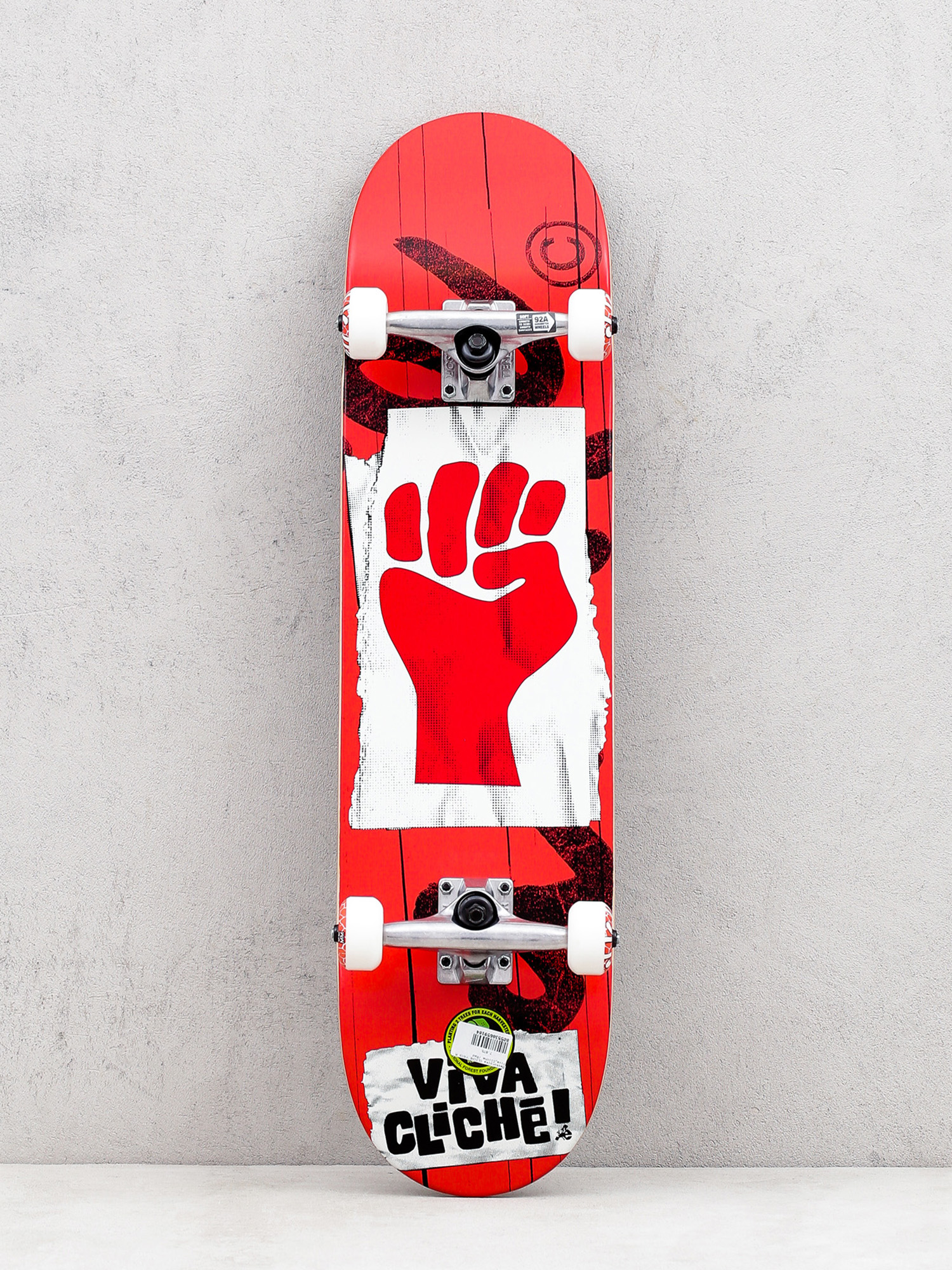 Skateboard Cliche Viva (red)