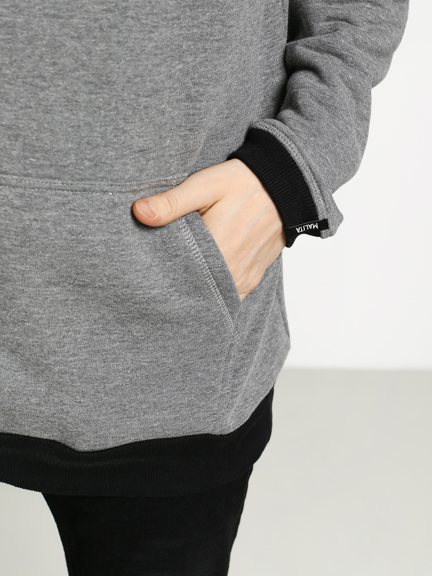 Mikina s kapucňou Malita In Skate We Trust (grey)