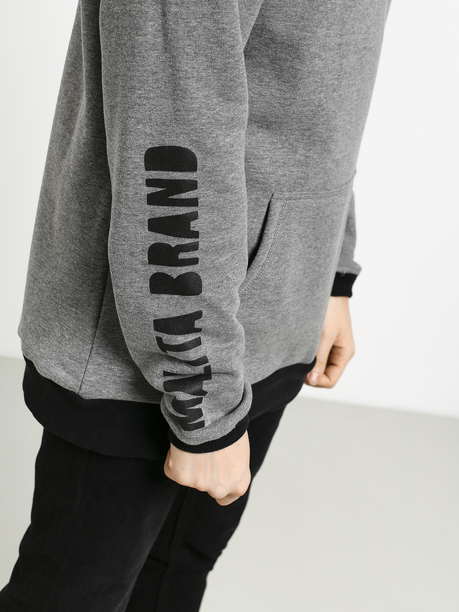 Mikina s kapucňou Malita In Skate We Trust (grey)