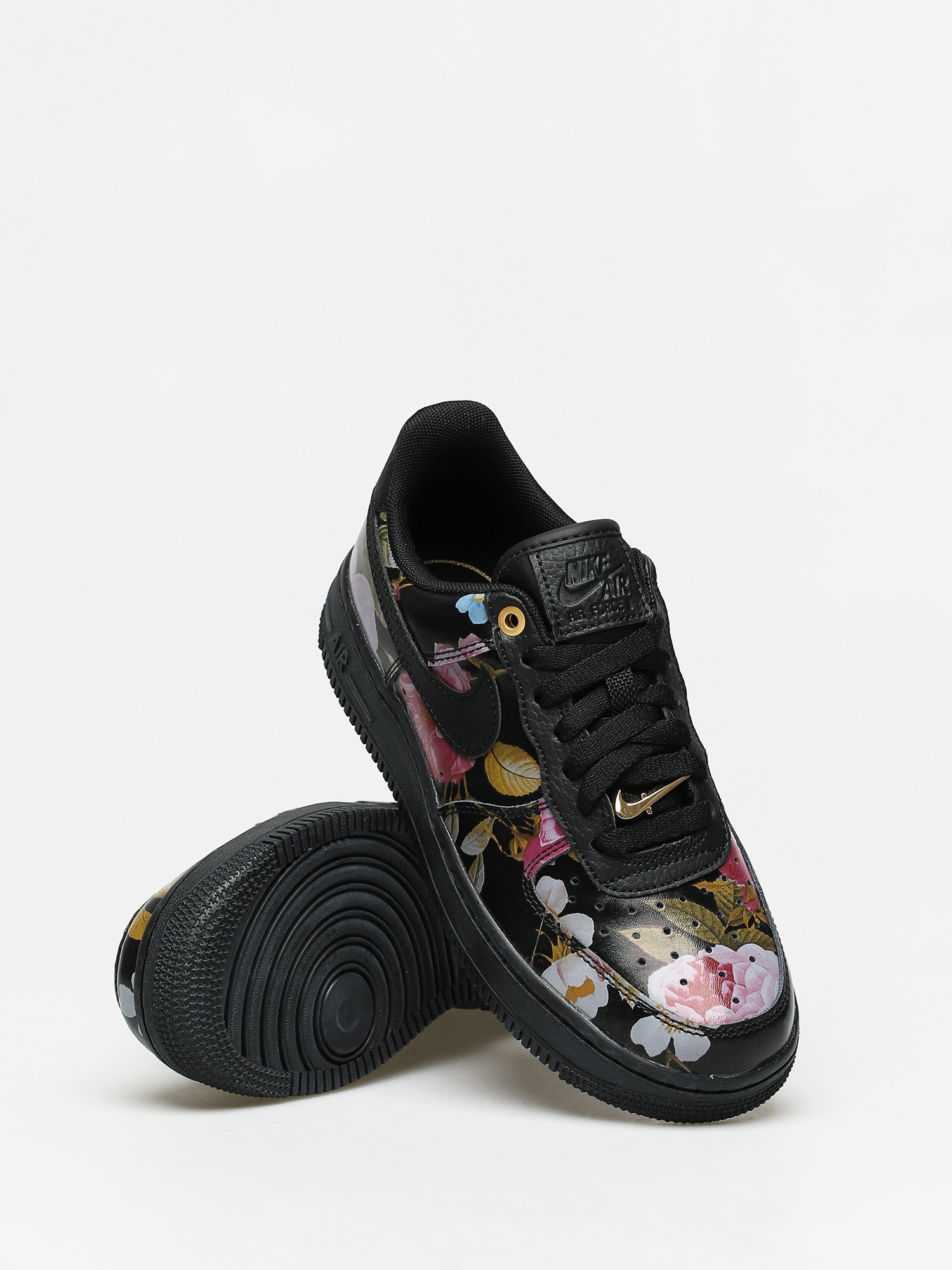 Topánky Nike Air Force 1 07 Lxx Wmn (black/black black metallic gold)