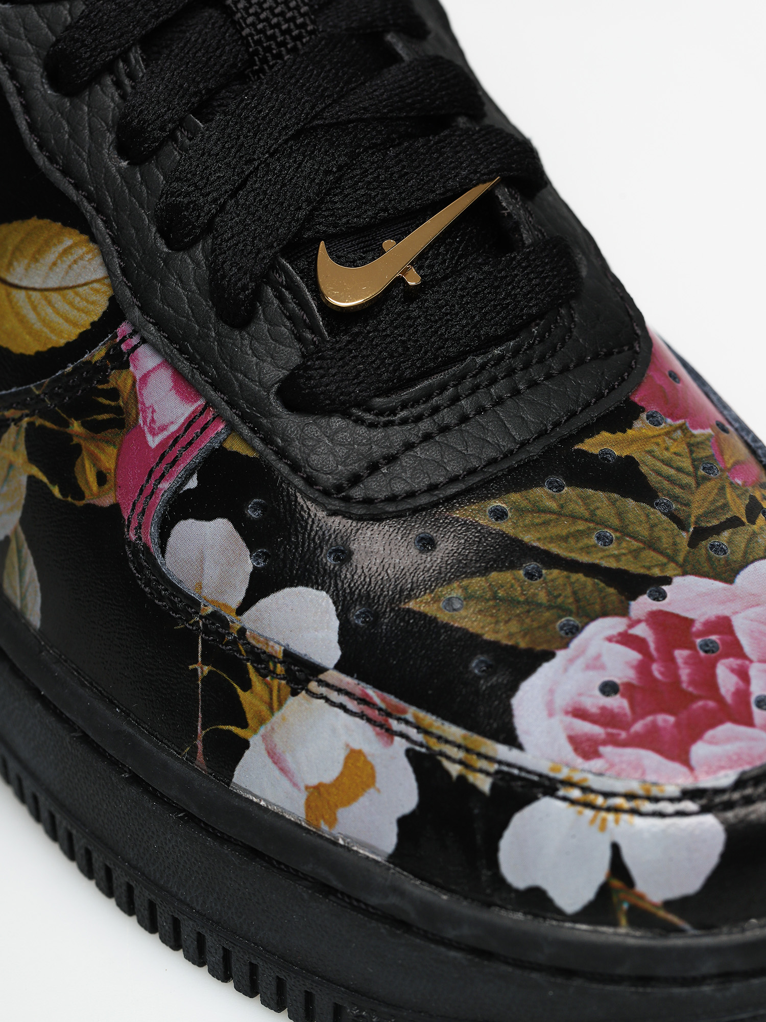 Topánky Nike Air Force 1 07 Lxx Wmn (black/black black metallic gold)