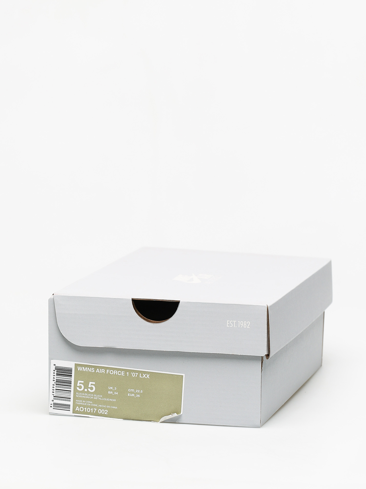 Topánky Nike Air Force 1 07 Lxx Wmn (black/black black metallic gold)