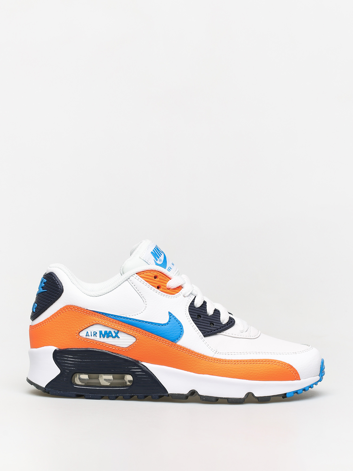 Topánky Nike Air Max 90 Ltr Gs (white/photo blue total orange)
