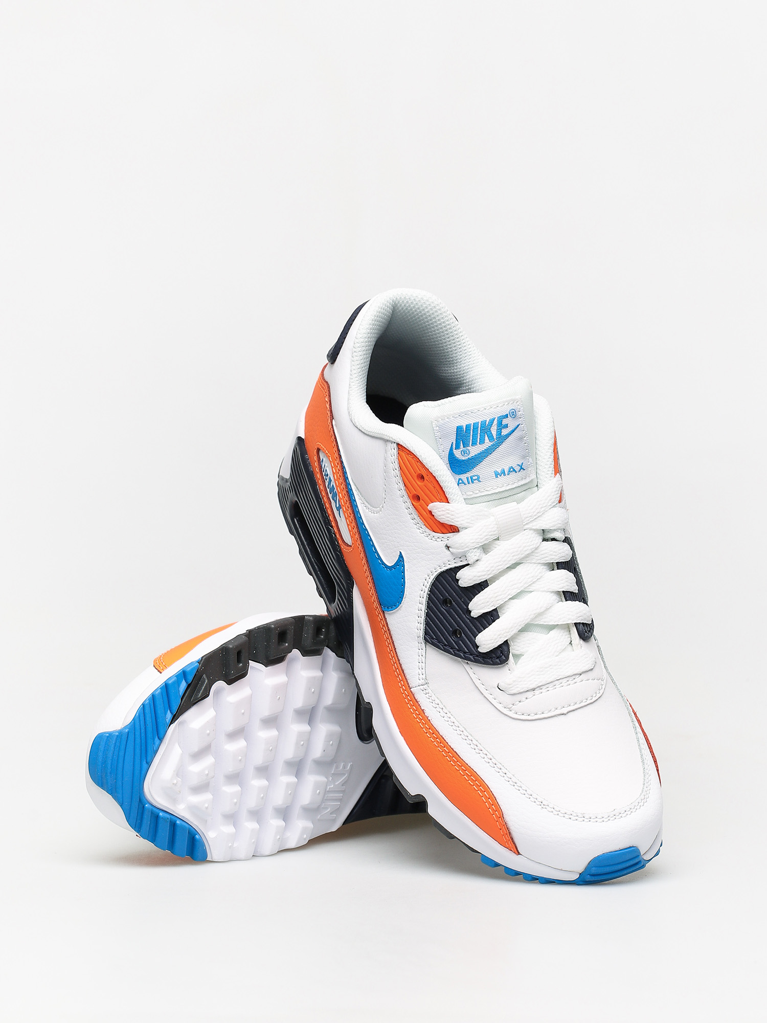Topánky Nike Air Max 90 Ltr Gs (white/photo blue total orange)