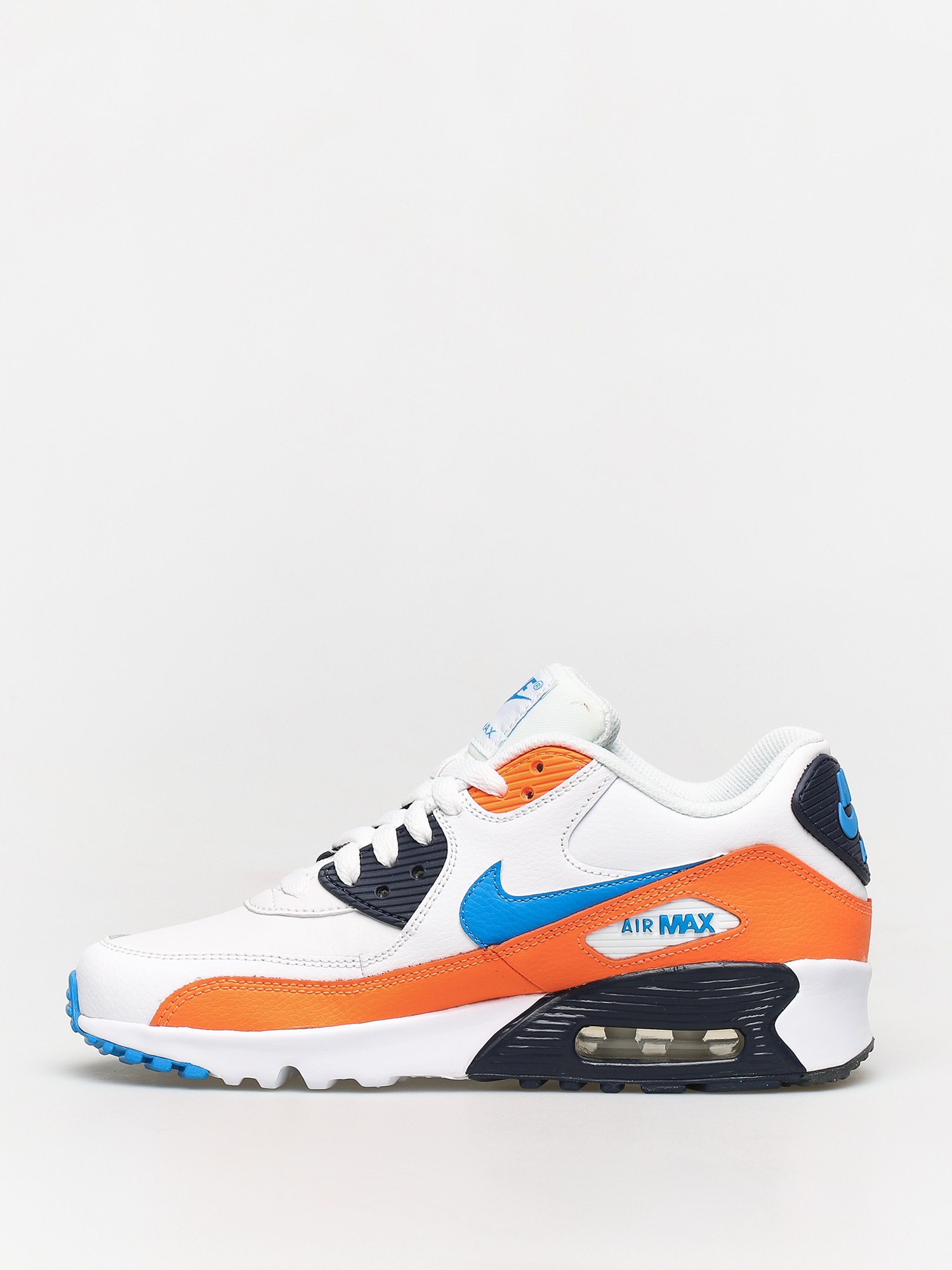 Topánky Nike Air Max 90 Ltr Gs (white/photo blue total orange)