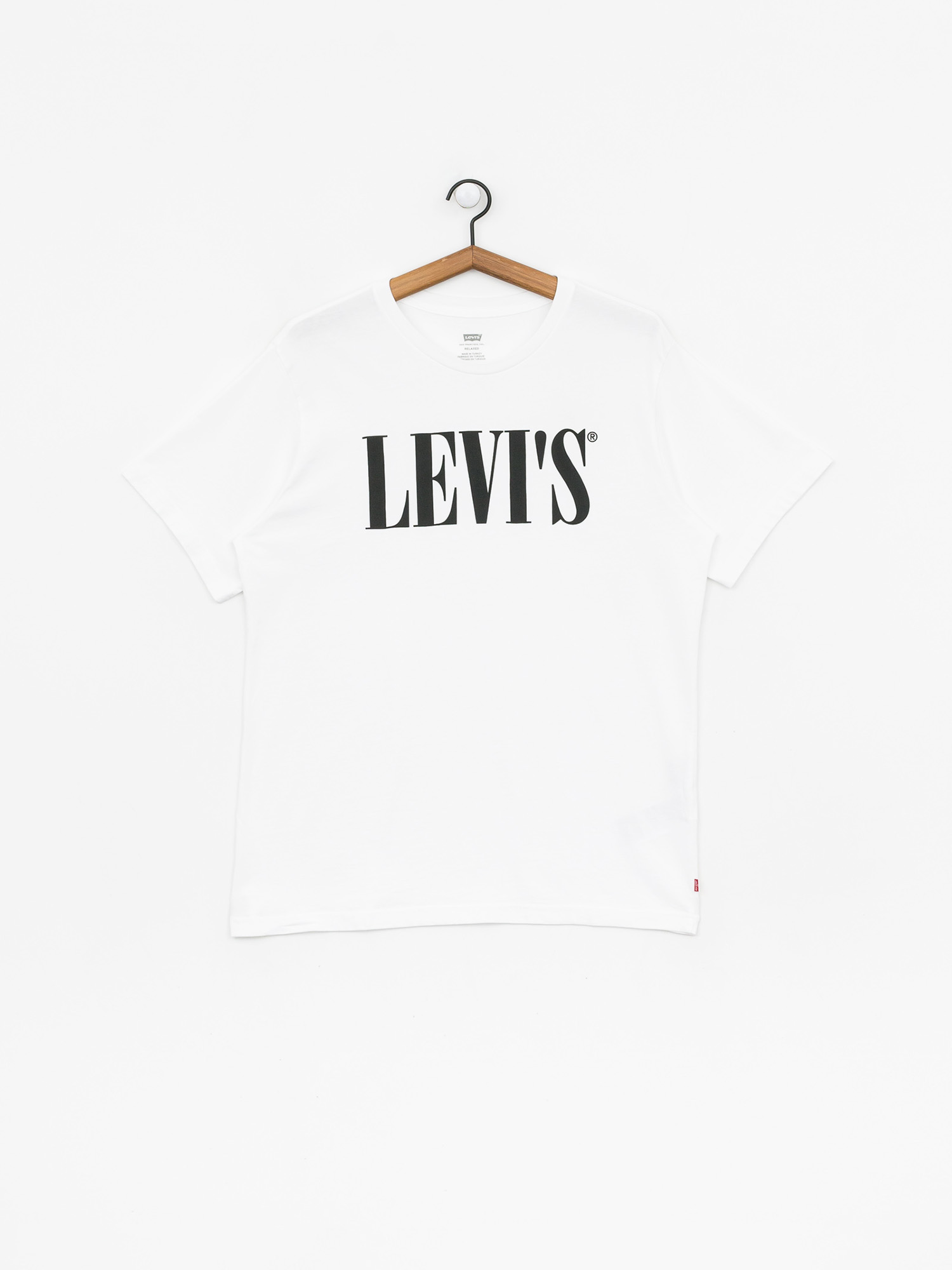 Tričko Levi's® Relaxed Graphic 90S Serif Logo (white)