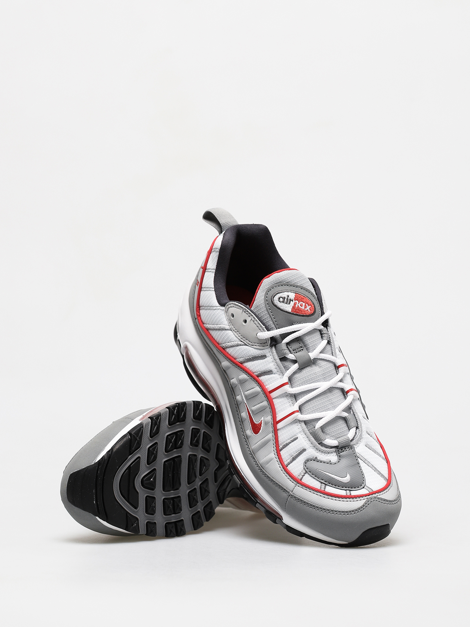 Topánky Nike Air Max 98 (particle grey/track red iron grey)